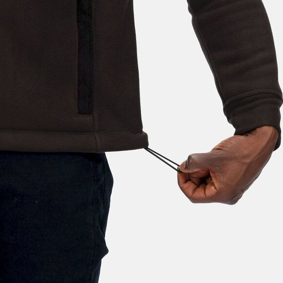 Regatta Professional Mens Full Zip Fleece Jacket / Black - Picture 7 of 8